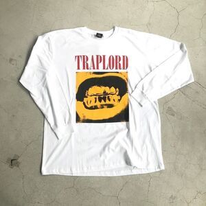 Trap Lord Grills Long Sleeve Tee Shirt Men's Large